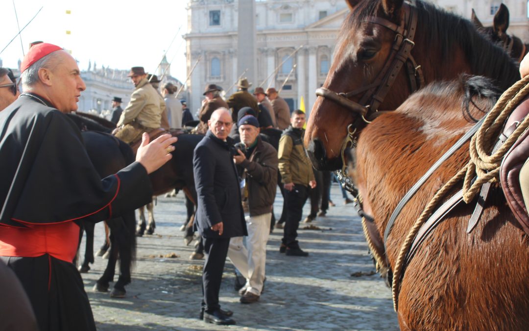 Il 17 gennaio a Roma e in Vaticano la XIX “Giornata dell’Allevatore” in onore di Sant’Antonio Abate