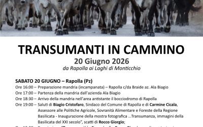 “Transumanti in cammino”: sabato al via da Rapolla la ...